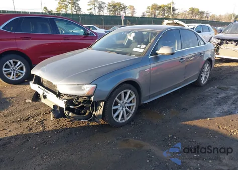 2014 Audi A4 2.0T Premium из США, поврежденный, VIN WAUFFAFLXEN039721